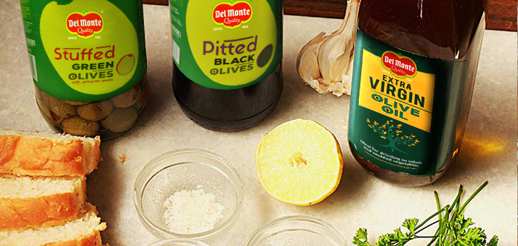 Del Monte Olive Crostini  Recipe